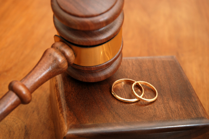 Gavel Wedding Rings